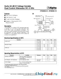 Datasheet AT002N5-01 manufacturer Alpha